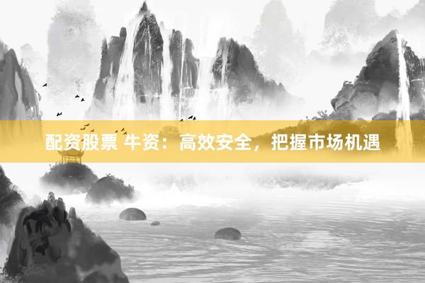 配资股票 牛资：高效安全，把握市场机遇